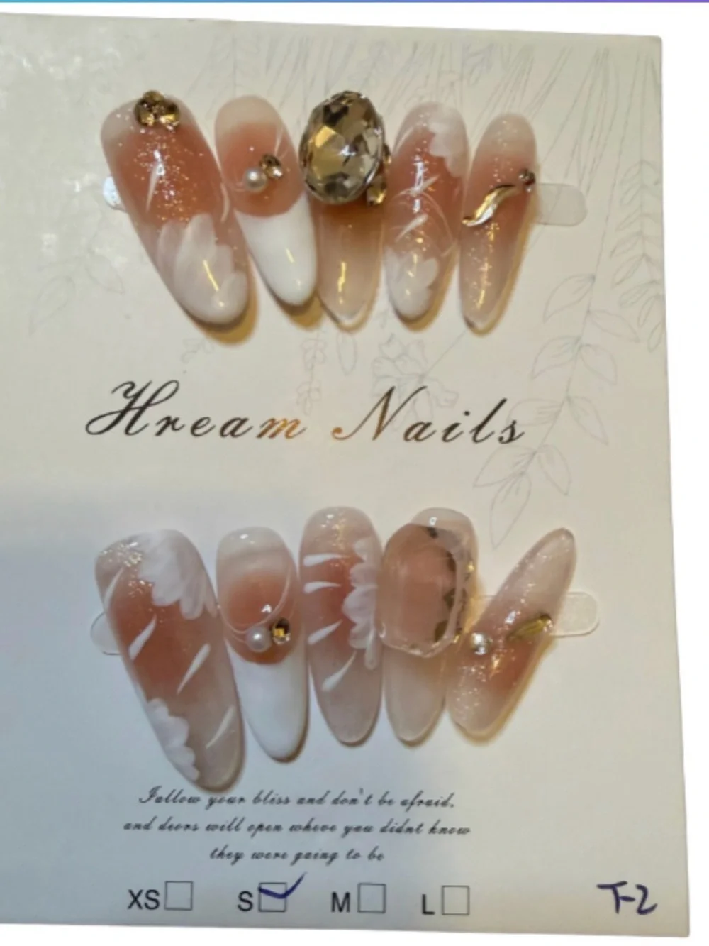 Assorted Pink & Ombre Press-On Nails bundle-